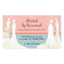 Bridal Gown Business Card