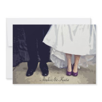 Bridal Shoes Rehearsal Invitation