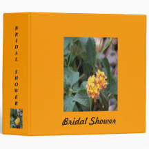 Bridal Shower   2" Avery  Note Book / Binder