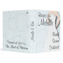 Bridal Shower Cookbook - Circles