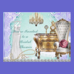 BRIDAL SHOWER DESIGN  INVITATION LAVENDER invitations
