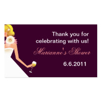 Bridal Shower Esemble Business Card
