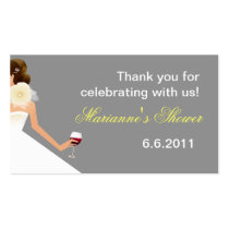 Bridal Shower Esemble Business Card Templates