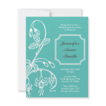 Bridal Shower Invitation - Bleeding Hearts