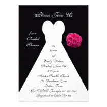Bridal Shower Invitation -- Bridal Gown invitations