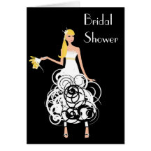 Bridal Shower invitation Greeting Card