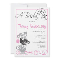 Bridal Shower Invitation - Tea