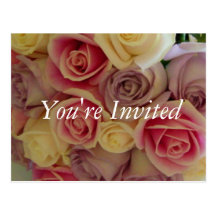 Bridal Shower Invitation Template Postcards