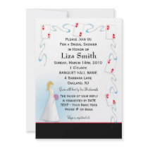 Bridal Shower Invitation - Vegas Theme