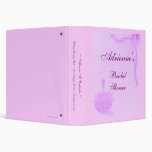 "Bridal Shower" - Lavender Flower Basket Binders