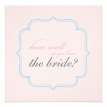 bridal shower memory game invitations