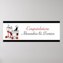Bridal Shower or Engagement Customized Banner Print