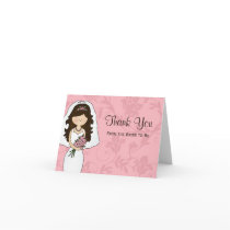 Bridal Shower Thank You Card