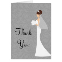 Bridal Shower Thank You Card cards