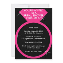 Bridal Shower (Today's Best Award) Custom Invitations