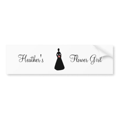 Bridal Silhouette Flower Girl by WeddingsBest