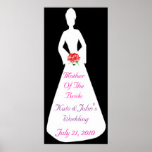 Bridal Silhouette I Mother Of The Bride Print