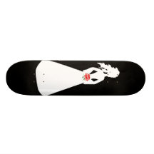 Bridal Silhouette II Skateboard - Customizable