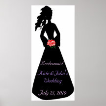 Bridal Silhouette III Bridesmaid Print