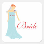 Bridal Square Sticker