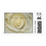 Bridal Wedding Shower Cream Rose Postage