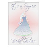 Bridal/Wedding Shower Invitation-It's a Surprise Card