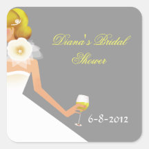Bridal Wine Ensemble Sticker