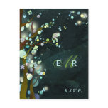 BridalHeaven Lovely Night Wedding Reply Cards Post Cards