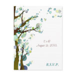 BridalHeaven Lovely Night Wedding RSVP Cards Postcards