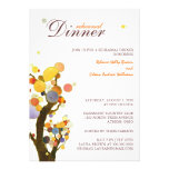 BridalHeaven Whimsical Trees Rehearsal Dinner Custom Announcement