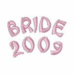 Bride 2009 embroidered hooded sweatshirt