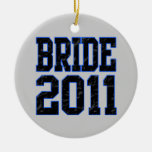 Bride 2011 christmas ornament