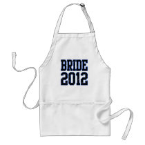 Bride 2012 apron