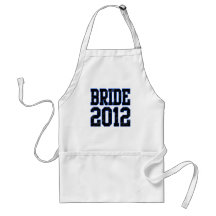 Bride 2012 apron