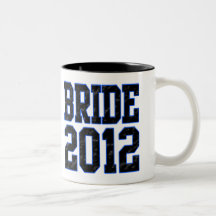 Bride 2012 coffee mug