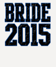 Bride 2015 t-shirt