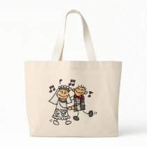 Bride and Groom Celebrate Tote Bag