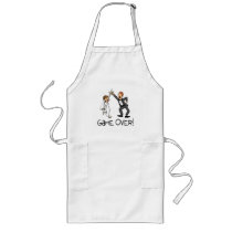 Bride and Groom Game Over Apron