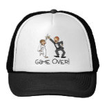 Bride and Groom Game Over Hat