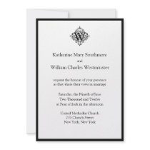 Bride And Groom Inviting Wedding Invitations