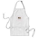 Bride and Groom-Lovers Heart aprons