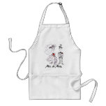 Bride and Groom/Mr. & Mrs. aprons