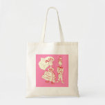 Bride and Groom Pop Art Canvas Bag