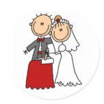 Bride And Groom Sticker