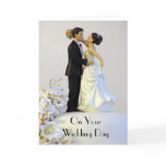 Bride and Groom Wedding Card