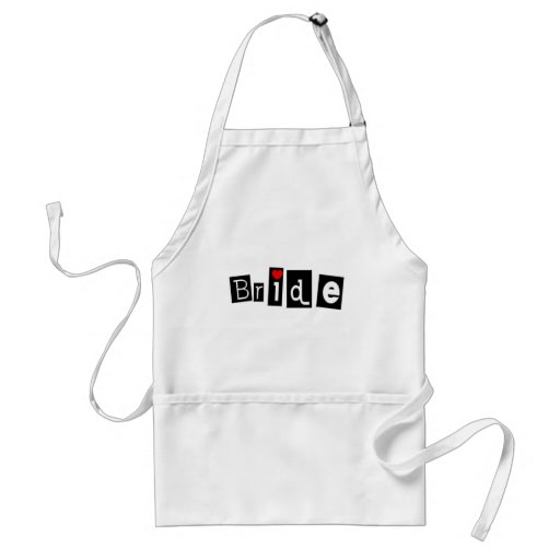Bride Apron