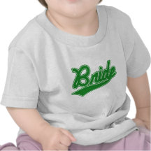 Bride (Baseball Script Green) Shirts