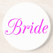 Bride Beverage Coaster