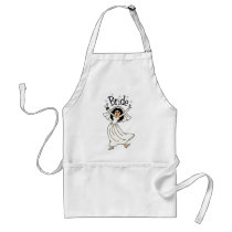Bride (Black Hair) Aprons