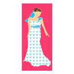 Bride Bookmark Personalized Rack Card
